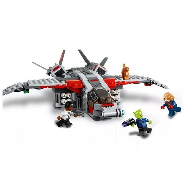 Конструктор Lepin 07117 Super Escort Капитан Марвел и атака скруллов (аналог Lego Marvel 76127) 344 детали - фото 8 - id-p103139187