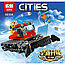 Конструктор Lepin 02124 Cities Снегоуборочная машина (аналог Lego City 60222) 221 деталь, фото 4