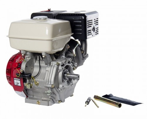 Двигатель GX390se 13 лс вал 25 мм под шлиц с электростартером ( аналог Honda) - фото 4 - id-p103144659