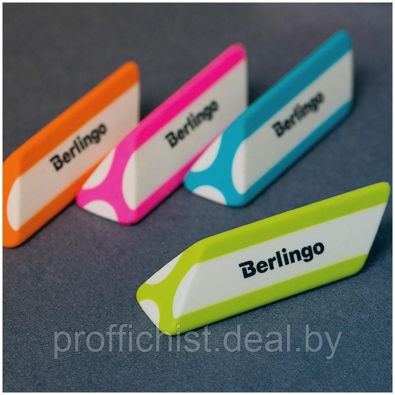 Ластик Berlingo "Triangle Pro", треугольный, скошенный, термопластичная резина, 57*16*16мм. Цена без НДС! - фото 3 - id-p103144964
