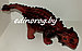 Динозавр Большой Анкилозавр прорезиненный 46 см., фото 2