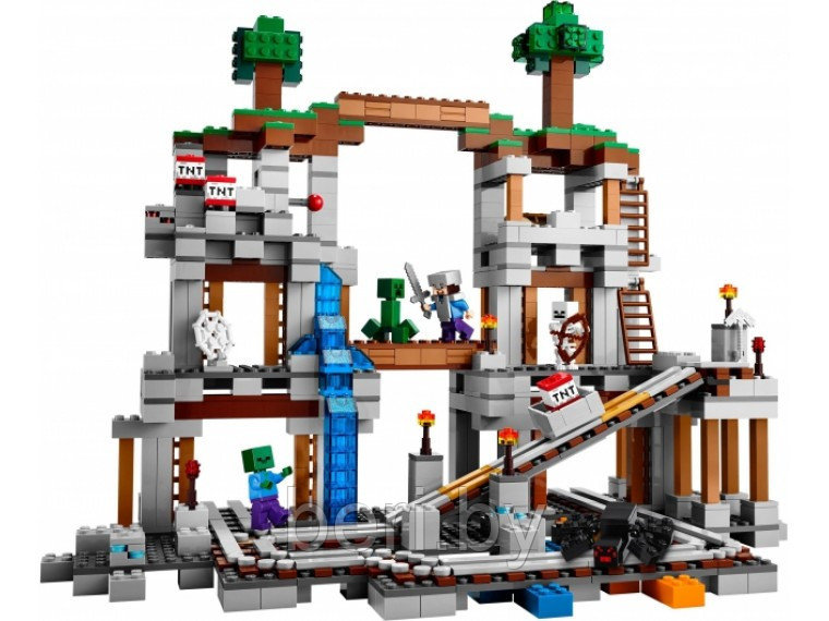 10179 Конструктор Bela Майнкрафт "Шахта" 926 деталей , аналог LEGO Minecraft 21118 - фото 4 - id-p103157707