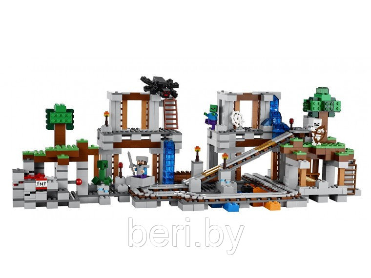 10179 Конструктор Bela Майнкрафт "Шахта" 926 деталей , аналог LEGO Minecraft 21118 - фото 3 - id-p103157707