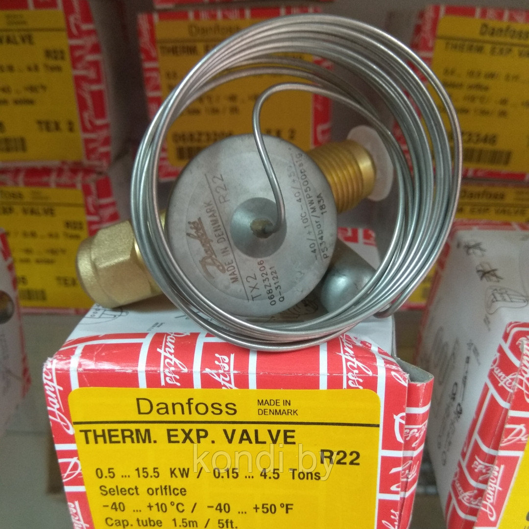 Терморегулирующий вентиль Danfoss TX-2 - фото 1 - id-p73906057
