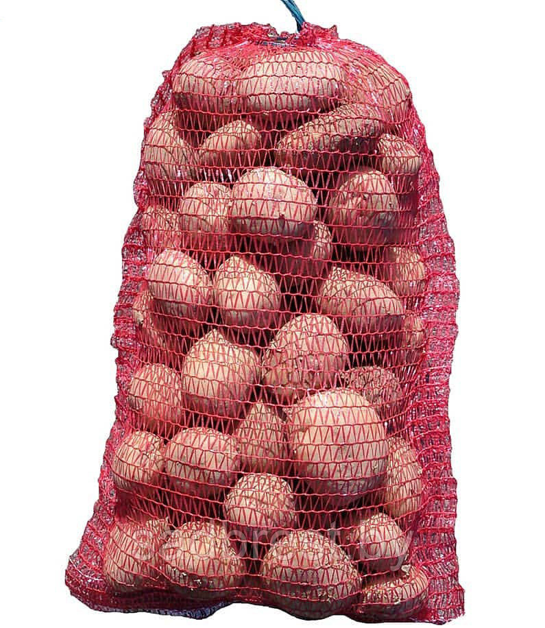 Сетка овощная мешок для овощей 40х60 (20 кг) цвет в ассортименте - фото 1 - id-p66294109