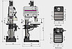 Вертикально сверлильный станок OPTIdrill DH 55G, фото 2