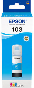 Чернила 103/ C13T00S24A (для Epson L1110/ L3100/ L3101/ L3110/ L3150/ L3151) голубые, 65 мл