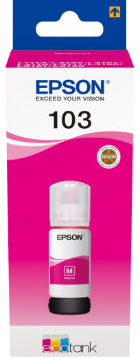 Чернила 103/ C13T00S34A (для Epson L1110/ L3100/ L3101/ L3110/ L3150/ L3151) пурпурные, 65 мл