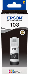 Чернила 103/ C13T00S14A (для Epson L1110/ L3100/ L3101/ L3110/ L3150/ L3151) чёрные, 65 мл