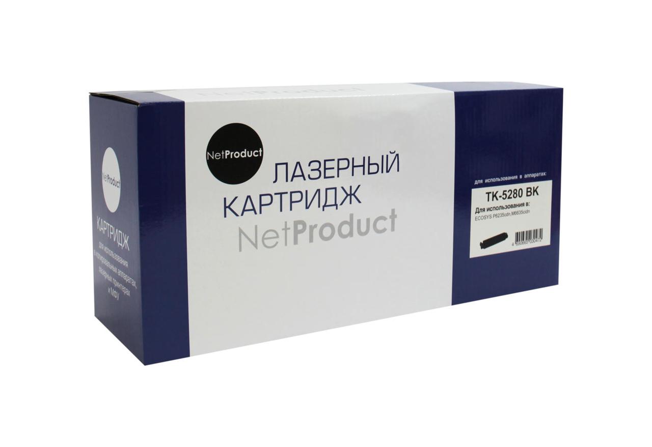Картридж TK-5280K (для Kyocera ECOSYS M6235/ P6235/ M6635/ P6635) NetProduct, чёрный