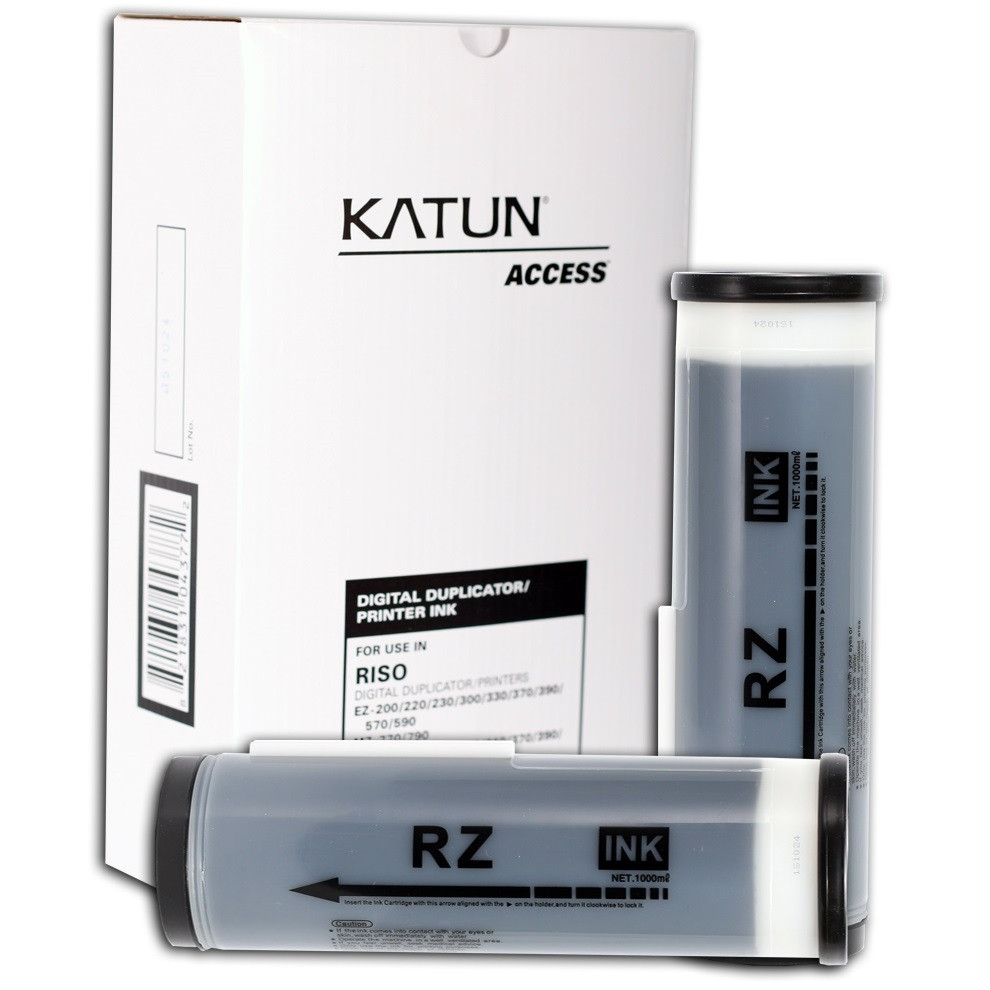 Краска Riso EZ 370/ RZ/ MZ type E (Katun) Black, 1000мл, S-4253E