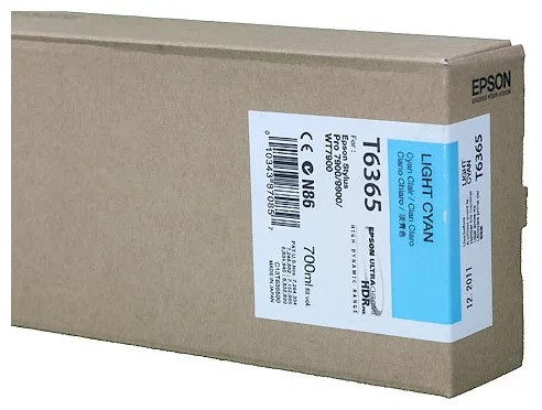 Картридж T6365/ C13T636500 (для Epson Stylus Pro 7890/ 7900/ WT7900/ 9890/ 9900) светло-голубой