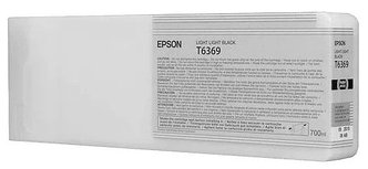 Картридж T6369/ C13T636900 (для Epson Stylus Pro 7890/ 7900/ 9890/ 9900) светло-серый