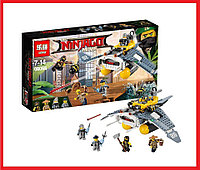 06055 Конструктор Ninjago Movie Lepin "Бомбардировщик Морской дьявол" 364 детали, аналог Lego 70609