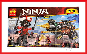 31183 Конструктор LELE Ninja "Земляной бур Коула" 610 деталей, аналог Lego Ninjago 70669
