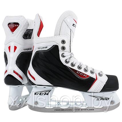 Коньки хоккейные CCM RBZ 75 White Jr 5.5EE, фото 2