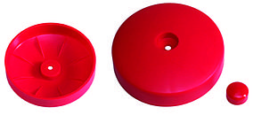Заглушка (крышка) пластиковая наружная круглая Ø 120 мм (L)