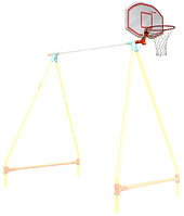 ДМС Leco-IT Outdoor -- щит с кольцом баскетбольный малый гп050301