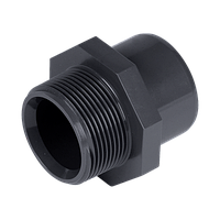 Переходная втулка d 12/16-3/8" IBG PVC-U BSP (ПВХ) Praher Plastics