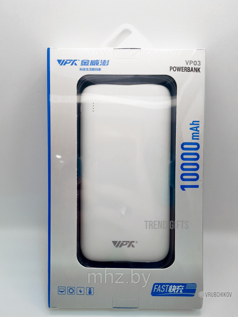 Зарядное устройство powerbank Viptek VP03 - фото 1 - id-p103193676