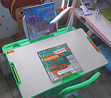 Растущая парта Fun Desk Cubby Disa Grey Детская парта  на регулируемом основании, фото 7