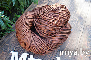 Полиэфирный шнур 3 мм с сердечником цвет: шоколад/ коричневый 42