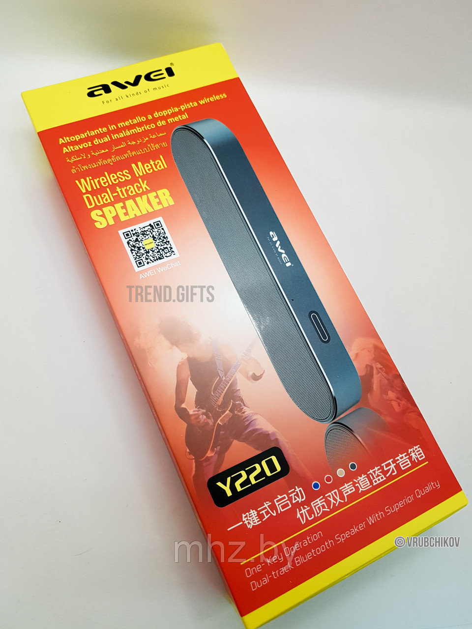 Портативная акустика Awei Y220(цвета уточняйте) - фото 1 - id-p103205172