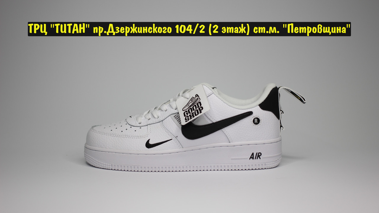 Кроссовки Nike Air Force TM Low White - фото 2 - id-p98772519