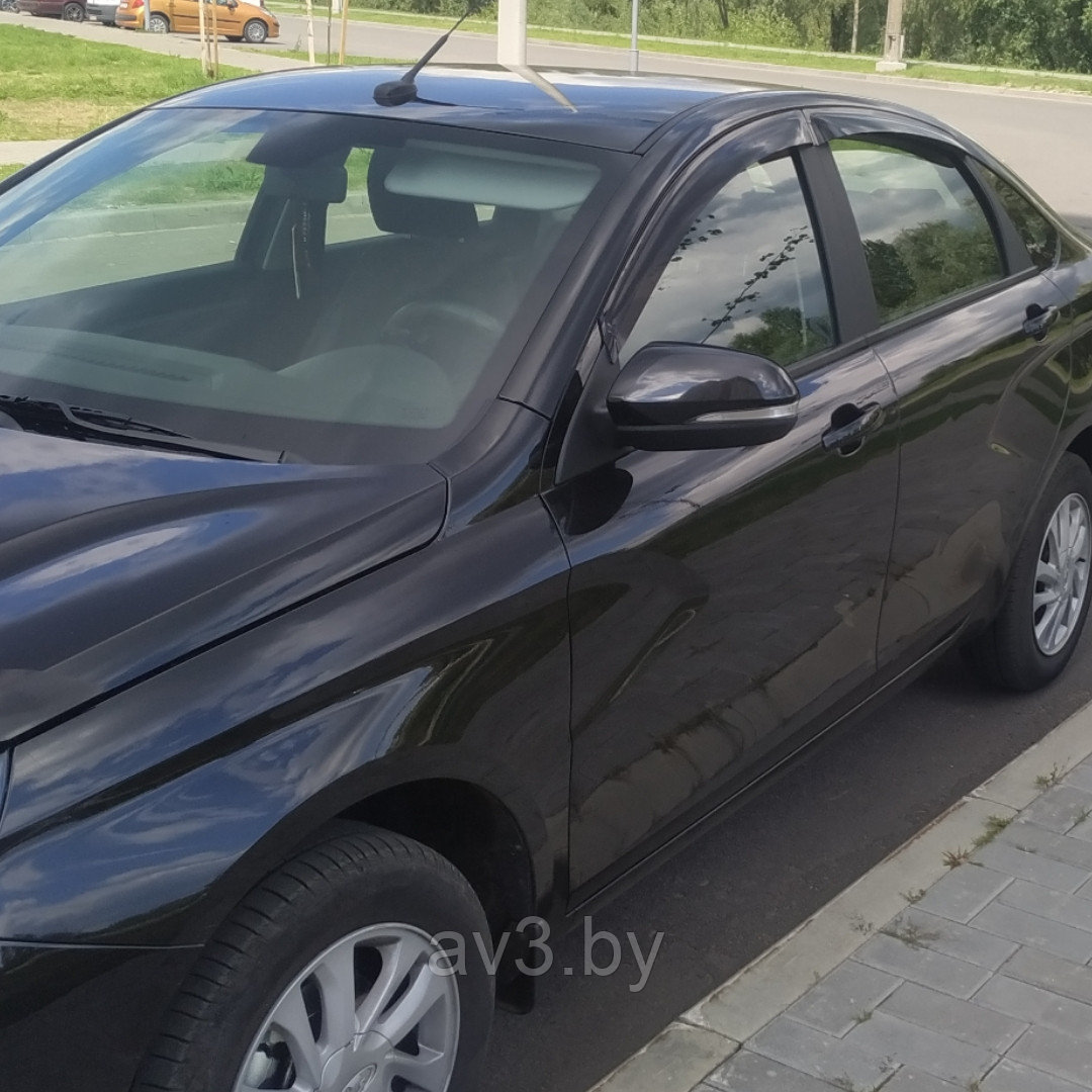 Ветровики Lada Vesta седан 2015-2020 / Лада Веста - фото 4 - id-p85280314