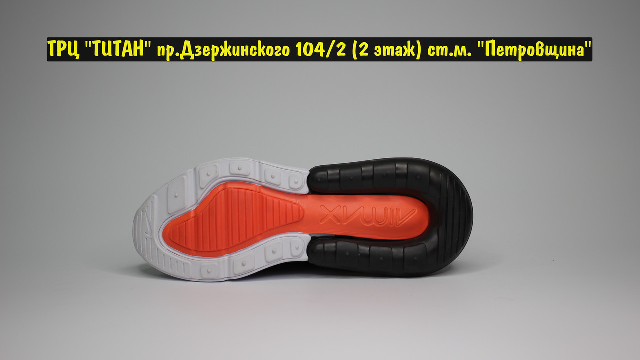 Кроссовки Nike Air Max 270 Black White - фото 3 - id-p98925794