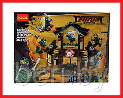 20011 Конструктор Decool Ninja "Битва за храм" 363 детали, аналог Lego Ninjago