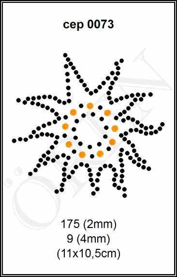 Рисунок из страз