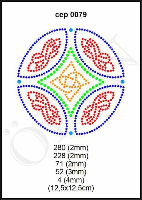 Рисунок из страз