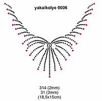 Рисунок из страз