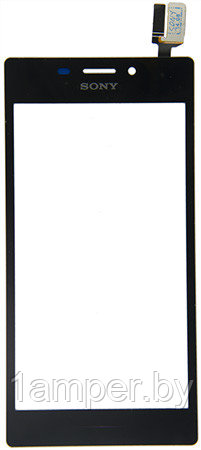 Сенсорный экран (тачскрин) Original  Sony Xperia M2 Aqua D2403/D2406/S50H Черный, белый