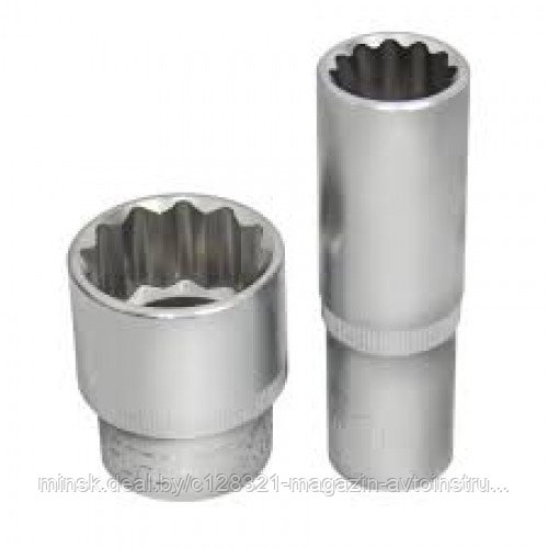 Головка глубокая 16мм 1/2" 12 граней Forsage F-5497716