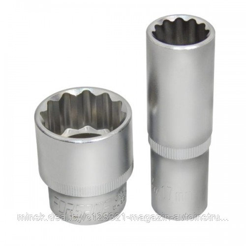 Головка глубокая 21мм 1/2" 12 граней Rock FORCE RF-5497721