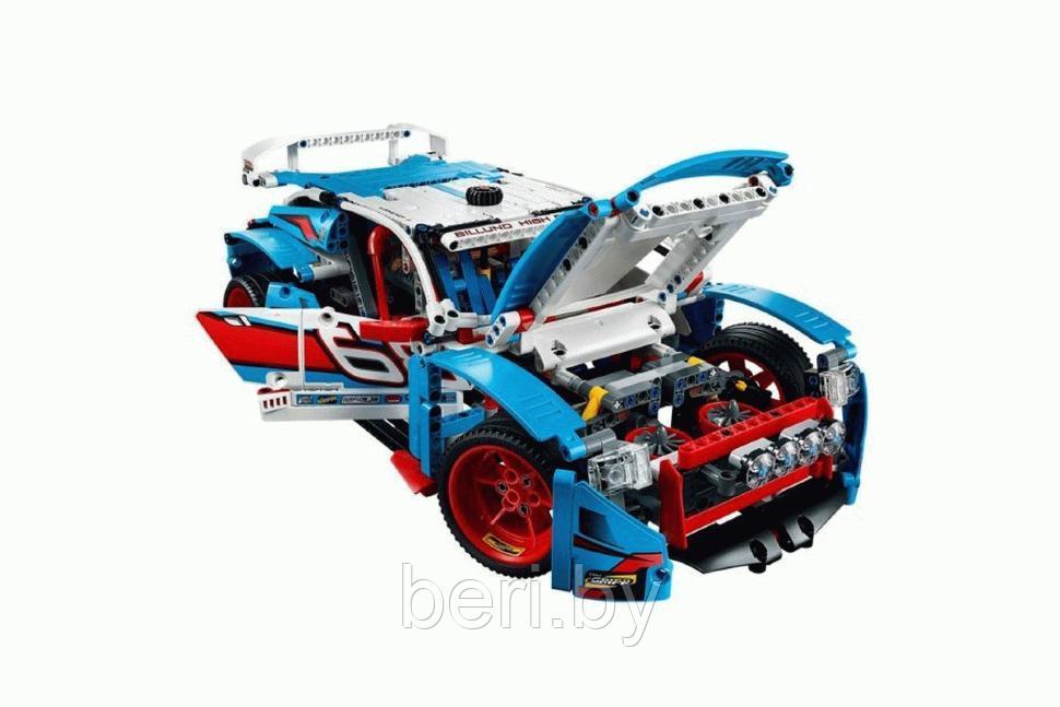 20077 Конструктор LEPIN TECHNIC "Гоночный автомобиль 2в1", 1085 деталей, аналог Lego 42077 - фото 3 - id-p103269918