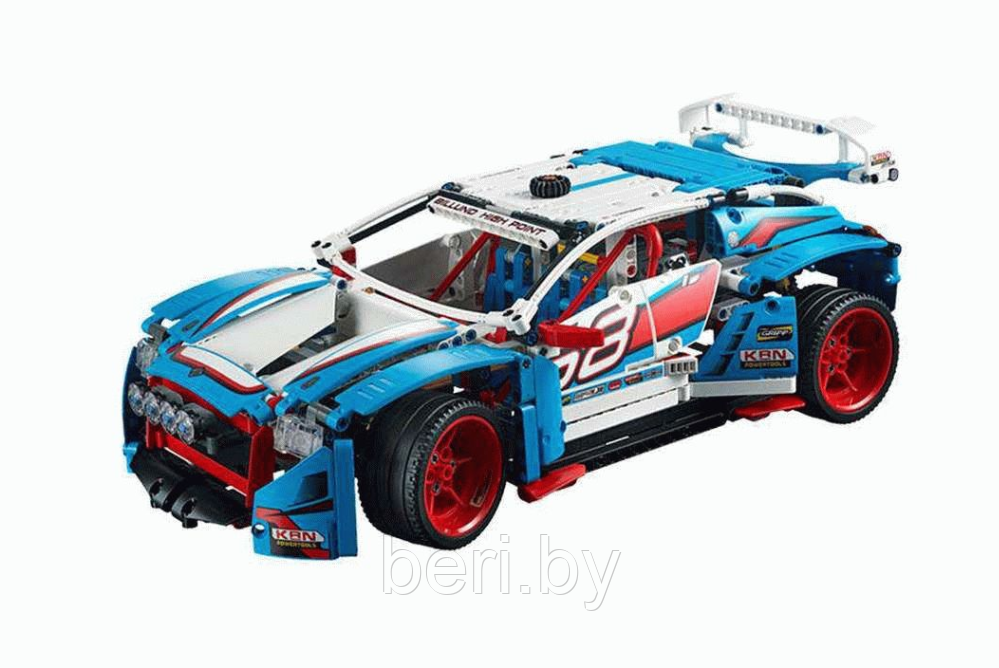 20077 Конструктор LEPIN TECHNIC "Гоночный автомобиль 2в1", 1085 деталей, аналог Lego 42077 - фото 5 - id-p103269918