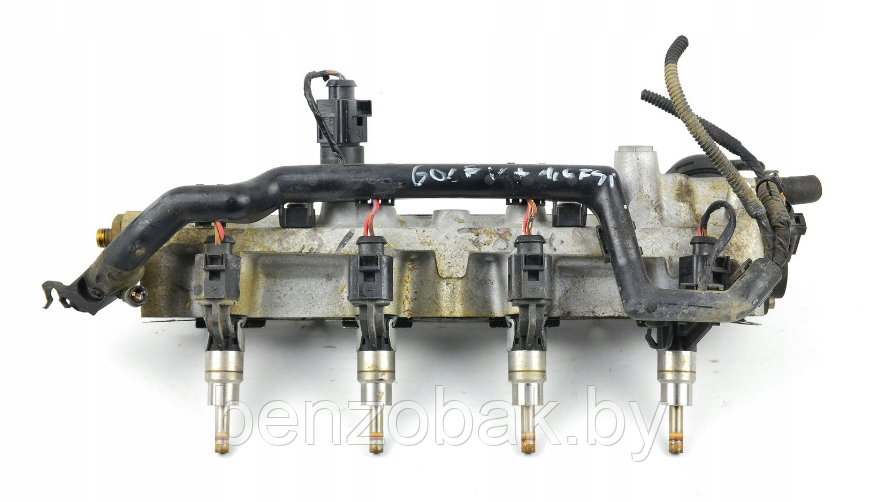 РЕЙКА ТОПЛИВНАЯ ФОРСУНКИ 03C133036A 03C906036A VW GOLF V PLUS 1.6 FSI