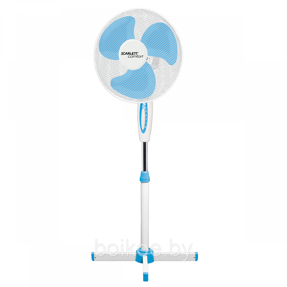 Вентилятор напольный SCARLETT SC-SF111B04 (45Вт, высота 1.25 м, диаметр 40 см)
