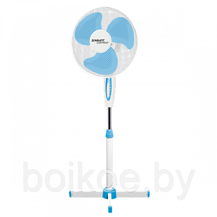 Вентилятор напольный SCARLETT SC-SF111B04 (45Вт, высота 1.25 м, диаметр 40 см), фото 2