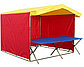 Палатка торговая  размер 3х3 М (труба квадратная 20мм) ткань Оксфорд-300Д, фото 5