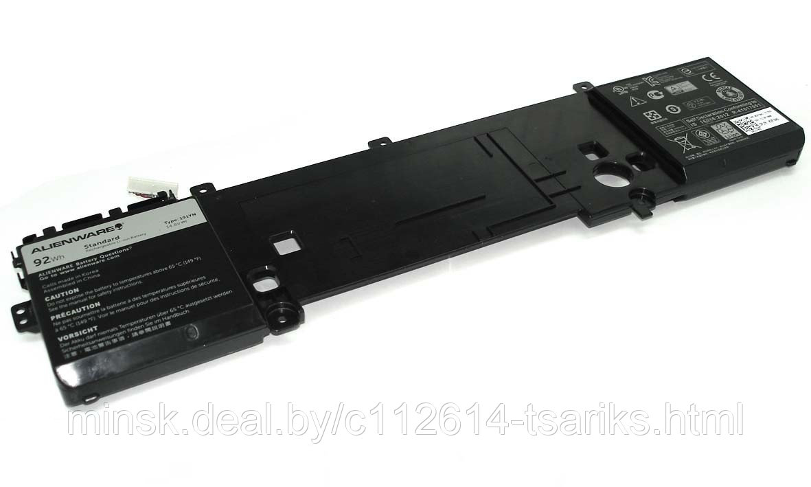 Аккумулятор для Dell Alienware 15 R1, R2 (191YN), 92Wh, 14.8V - фото 1 - id-p101240651