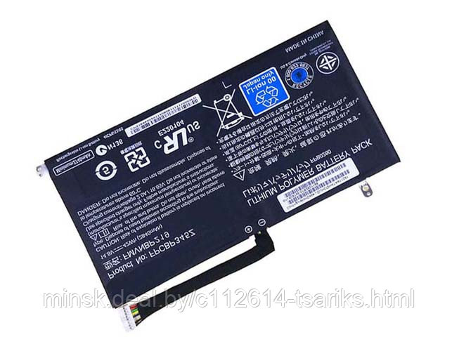 Аккумулятор для Fujitsu Lifebook UH572, (FMVNBP219), 42Wh, 2840mAh, 14.8V - фото 1 - id-p101240662