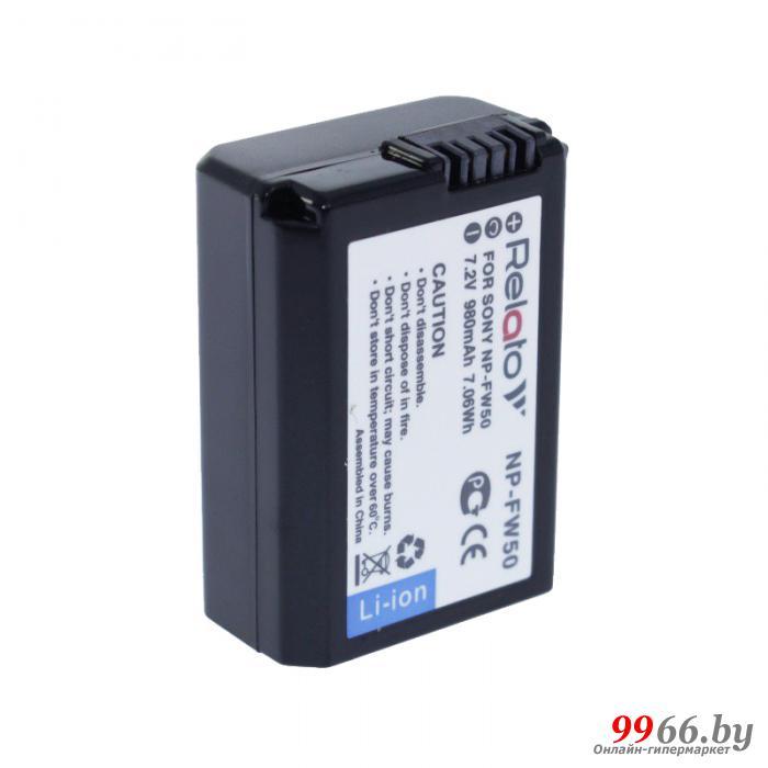 Аккумулятор Relato NP-FW50 (схожий с Sony NP-FW50)