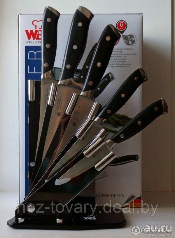 Набор ножей Wellberg 6 пр. арт. WB 5032 - фото 4 - id-p103278048
