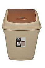 Ведро для мусора 10 литров с плавающей крышкой (6785)