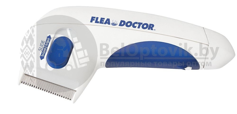 Электронная расческа - гребень для питомцев Flea Doctor Анти блоха от паразитов - фото 6 - id-p103280066