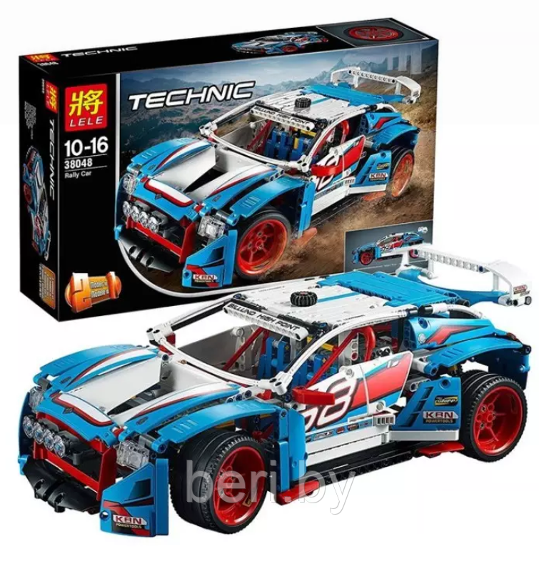 20077 Конструктор LEPIN TECHNIC "Гоночный автомобиль 2в1", 1085 деталей, аналог Lego 42077 - фото 1 - id-p103269918